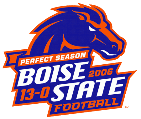 Boise State Broncos 2006 Special Event Logo Sticker Heat Transfer